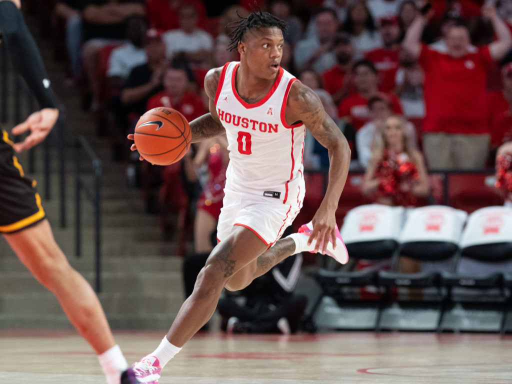 UH guard Marcus Sasser has been a major part of a lot of winning for the Cougars. (Photo by F. Carter Smith)