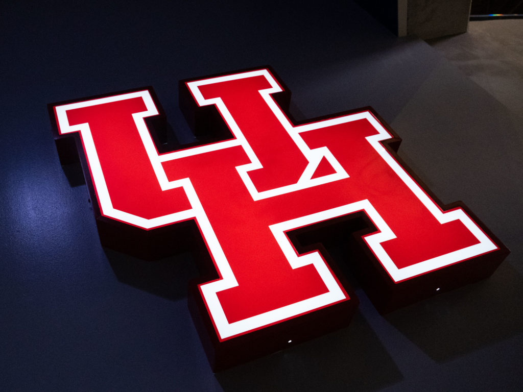 On Senior Night at the Fertitta Center, the University of Houston Cougars men’s basketball team cut down the nets after defeating Wichita State 83-66 behind Marcus Sasser’s 24 points and Jamal Shead’s 25 points, Thursday night March 2, 2023.
