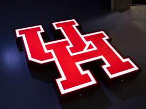 On Senior Night at the Fertitta Center, the University of Houston Cougars men’s basketball team cut down the nets after defeating Wichita State 83-66 behind Marcus Sasser’s 24 points and Jamal Shead’s 25 points