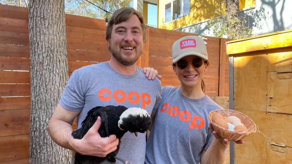 Jordan Barnes and her partner A. J. Forsythe have put all their eggs in one basket with Coop Co-Op.