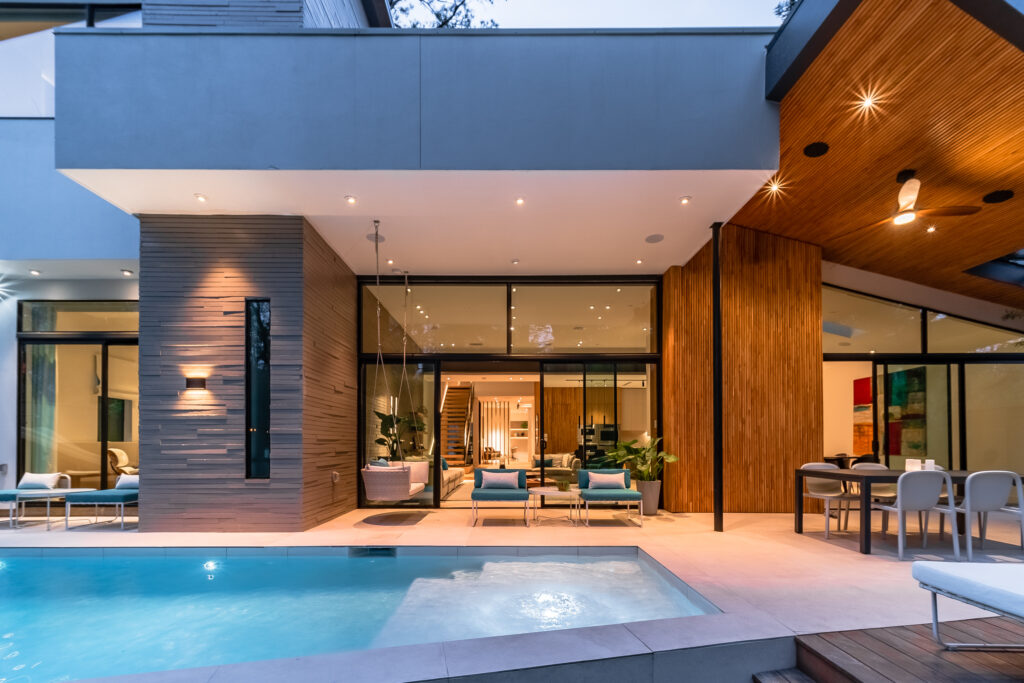 This Spring Valley Village residence is the home and workspace of LEAM Design + Build owner and principal architect Luisa Aurrecoechea. (Estudio Rob Photo)