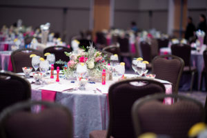Down – The first annual Bubbles, Boots, and Bingo was held at TCU’s Brown-Lupton Hall in early February.