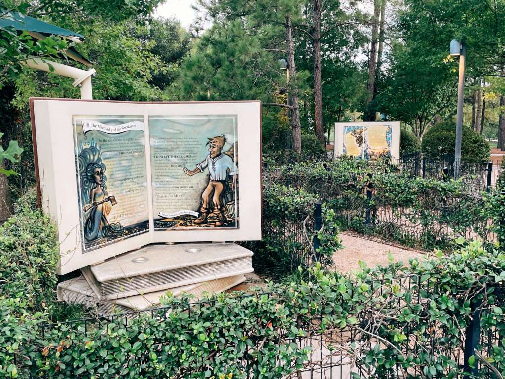 The Woodlands is full of surprises like Story Book Maze.