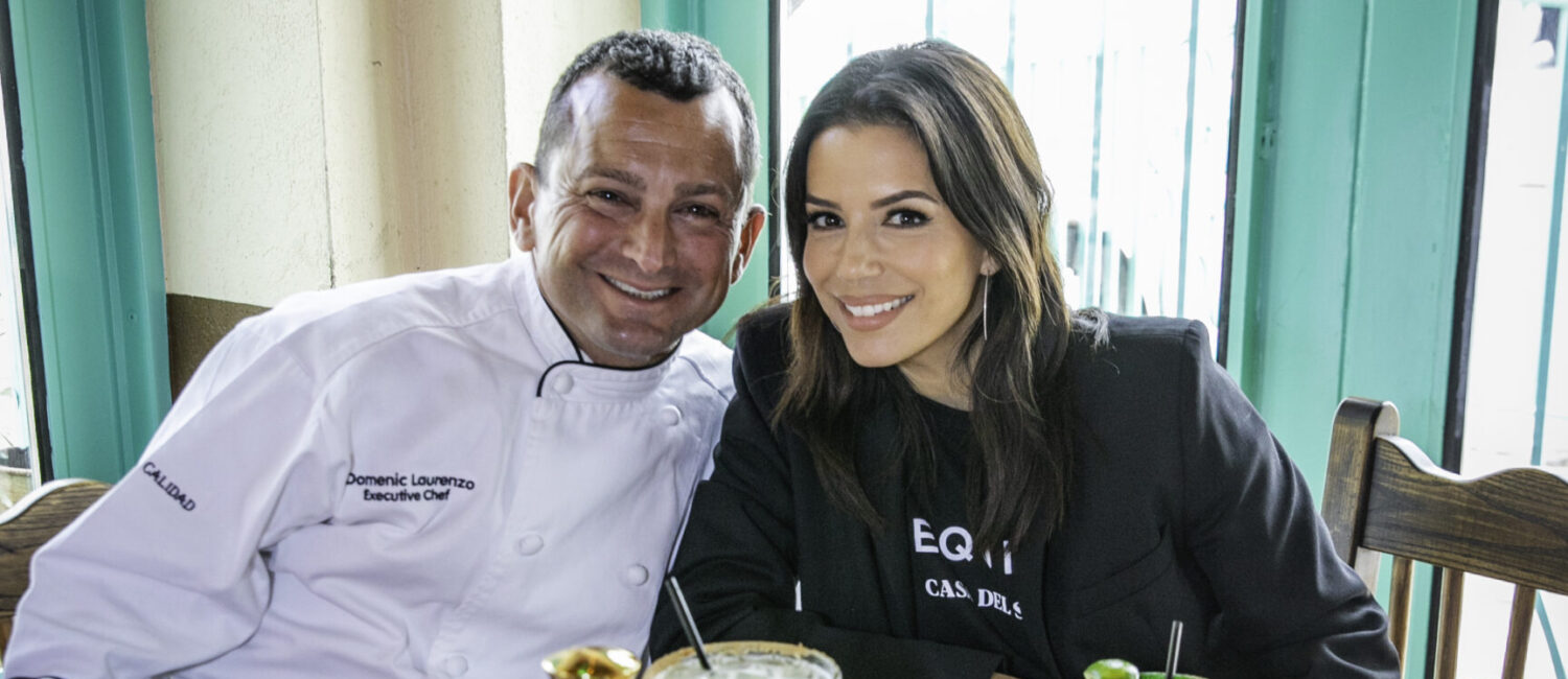 Domenic Laurenzo and Eva Longoria