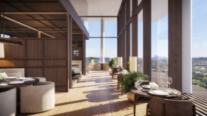 Four Seasons Private Residences Lake Austin’s Upper Clubhouse Private Restaurant (2); Imagery by DBOX for Austin Capital Partners