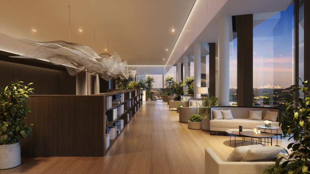 Four Seasons Private Residences Lake Austin's Upper-Level Theater Lounge.  (Images by DBOX for Austin Capital Partners)
