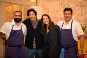 Francisco ‘Paco’ Ruano, Eduardo Sarabia, Carolina Alvarez-Mathies, Tomás Bermudez (Photo by Sheryl Lanzel)