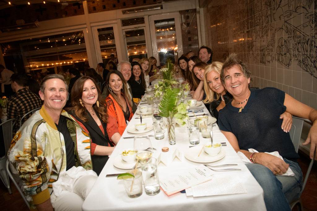 Guests at the Dallas Contemporary Spring Exhibitions Benefit Dinner.  (Photo by Sheryl Lanzel)