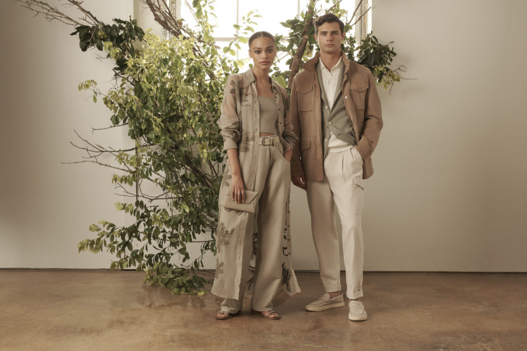 Brunello Cucinelli has something for every wardrobe this spring.