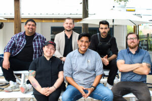 Heights & Co._(front) Vanessa Lee, Tony Castillo, Evin Haines (back) Thomas Bille, Brian Doke, Ilias Gugole_by CKO Digital