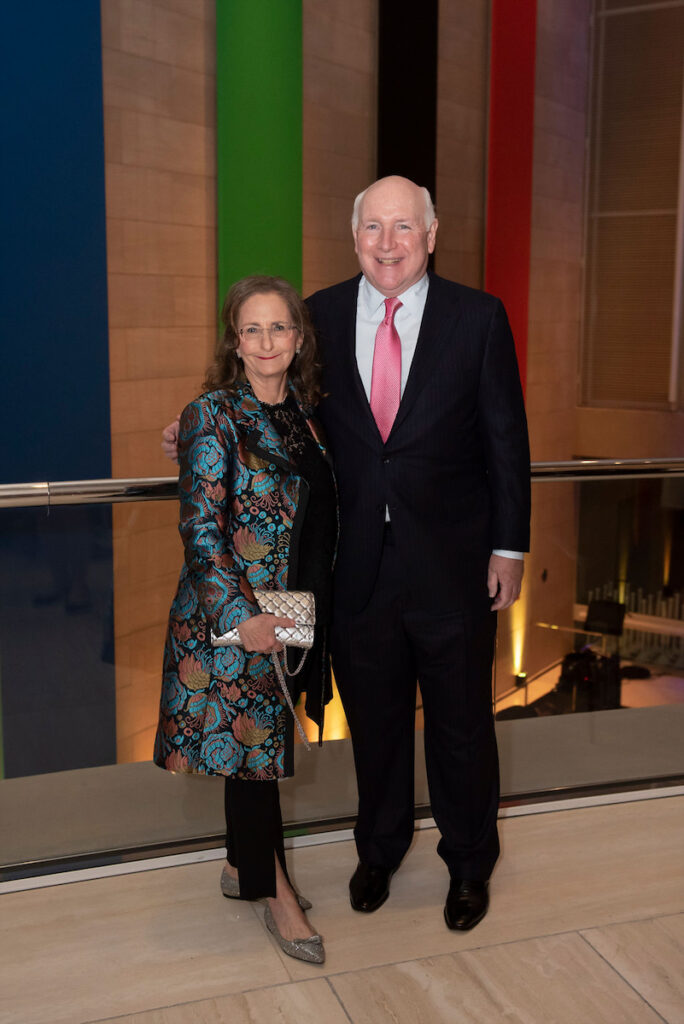 Honorary co-chairs Nancy Nasher and David Haemisegger (Photo by Tamytha Cameron)