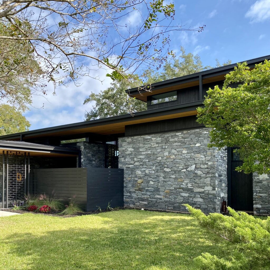 The studioMET design, the Capri residence, sits at the edge of Venetian Lake in Sugar Land (temporary photo)