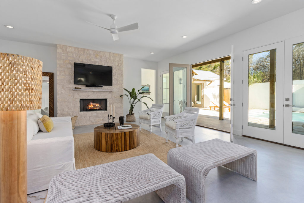 A living area in High Hill. 