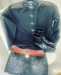 Yes, Bowtique gives a nod to Texas with some serious sparkly Rodeo looks.