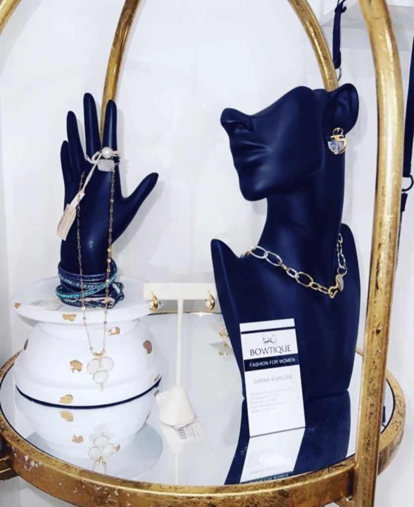 One of Bowtique's line of jewelry is Chan Luu.