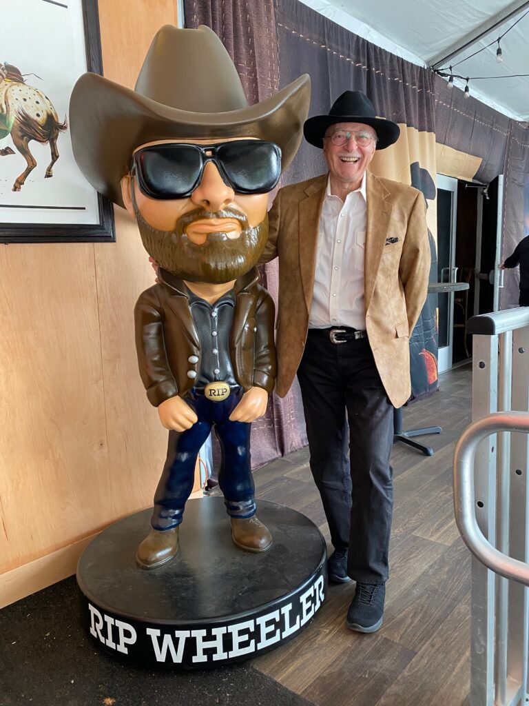 Shafik Rifaat joins a special afternoon at The Ranch at the Houston Livestock Show and Rodeo featuring Cole Hauser. (Photo by Shelby Hodge)