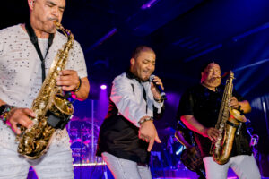 JCB – Kool and The Gang rocked the house, including the full horn section. (Photo by Canon Elizabeth Photography)