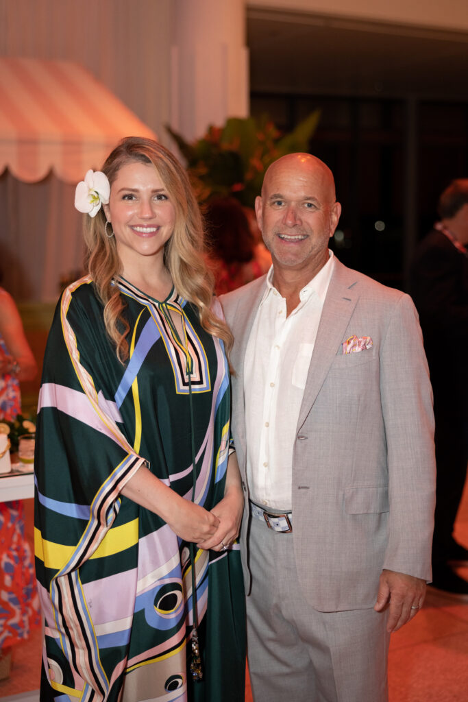 Jessica & Tom Roupe at the Houston Museum of Natural Science 'Sunset Soirée' (Photo by Daniel Ortiz)