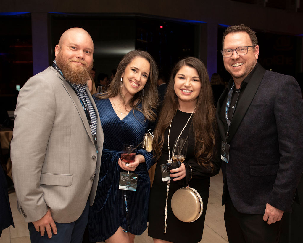 Josh Wilson, Sarah Wilson, Destinee Dehart, Nick Adamson (Photo by Tamytha Cameron)