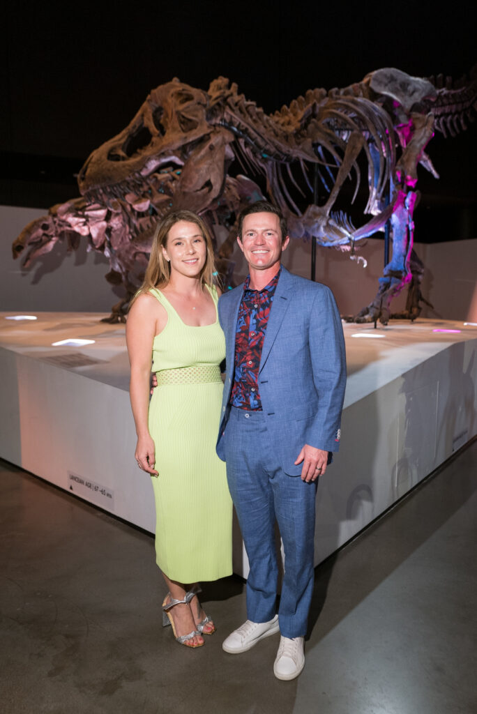 Krystal & Garrett Thompson at the Houston Museum of Natural Science 'Sunset Soirée' (Photo by Daniel Ortiz)
