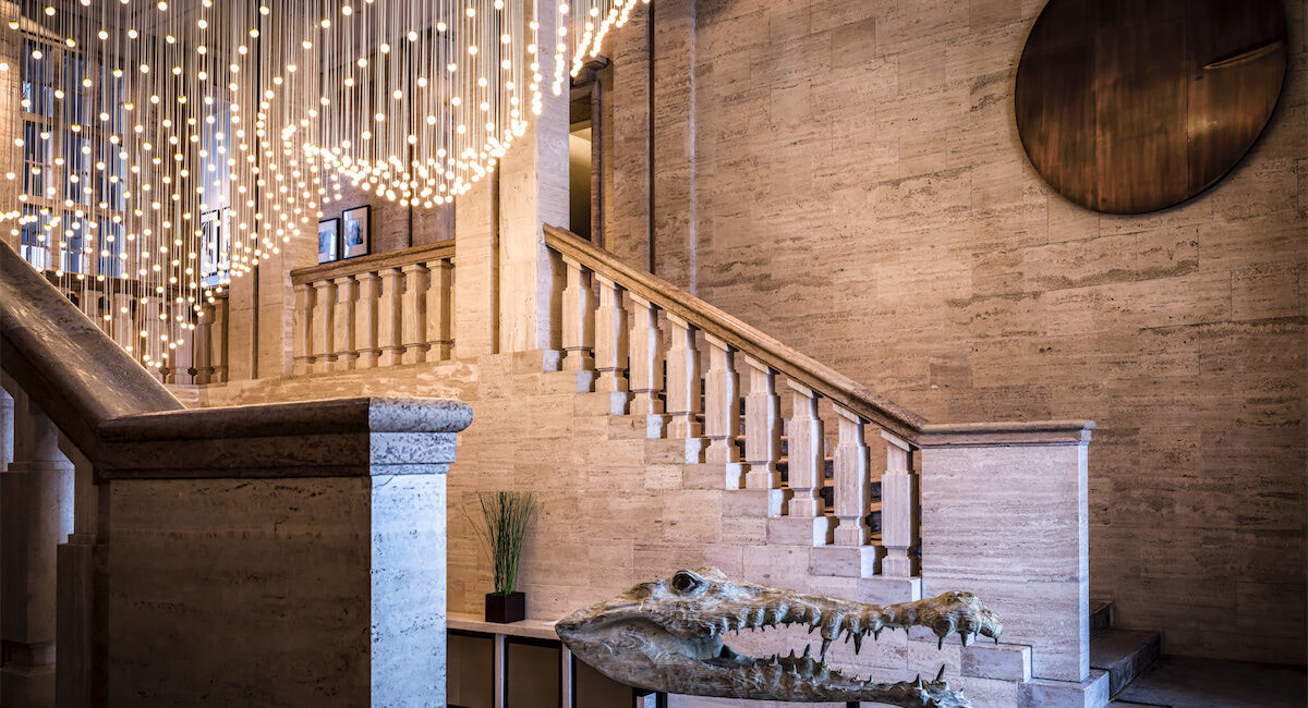Das Stue Lobby Entrance (Photo by Steve Herud)