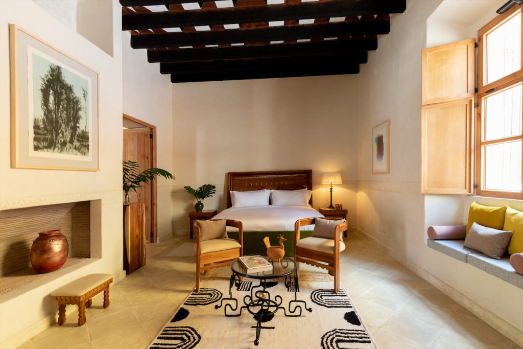 "Coatl," one of just six exquisitely designed hotel rooms in La Valise San Miguel. (courtesy)