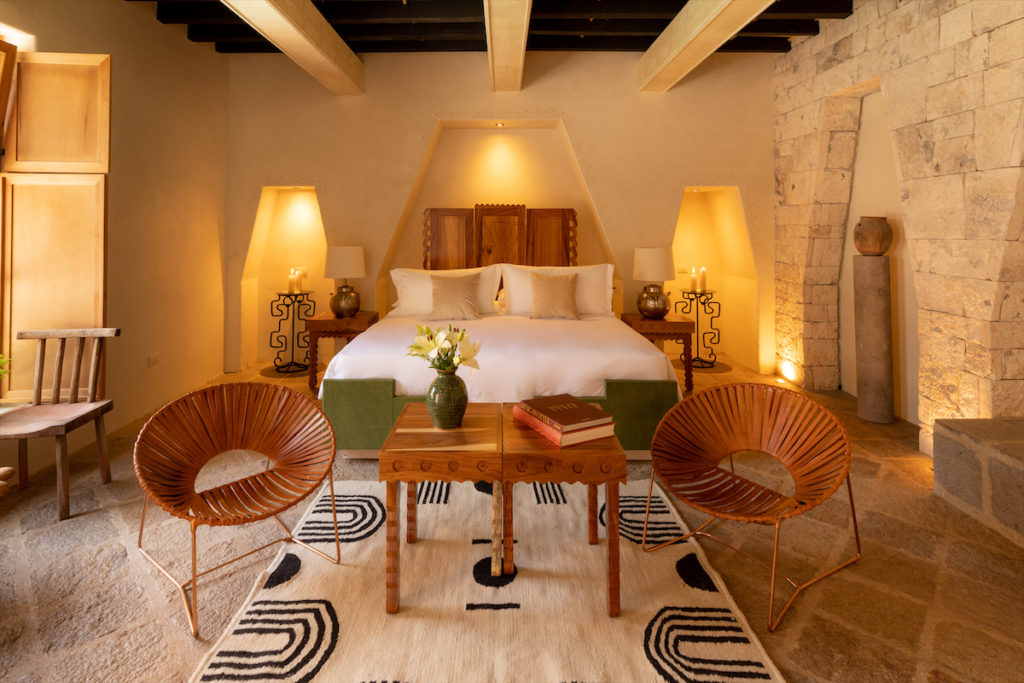 "Genesis," one of just six exquisitely designed hotel rooms in La Valise San Miguel. (courtesy)