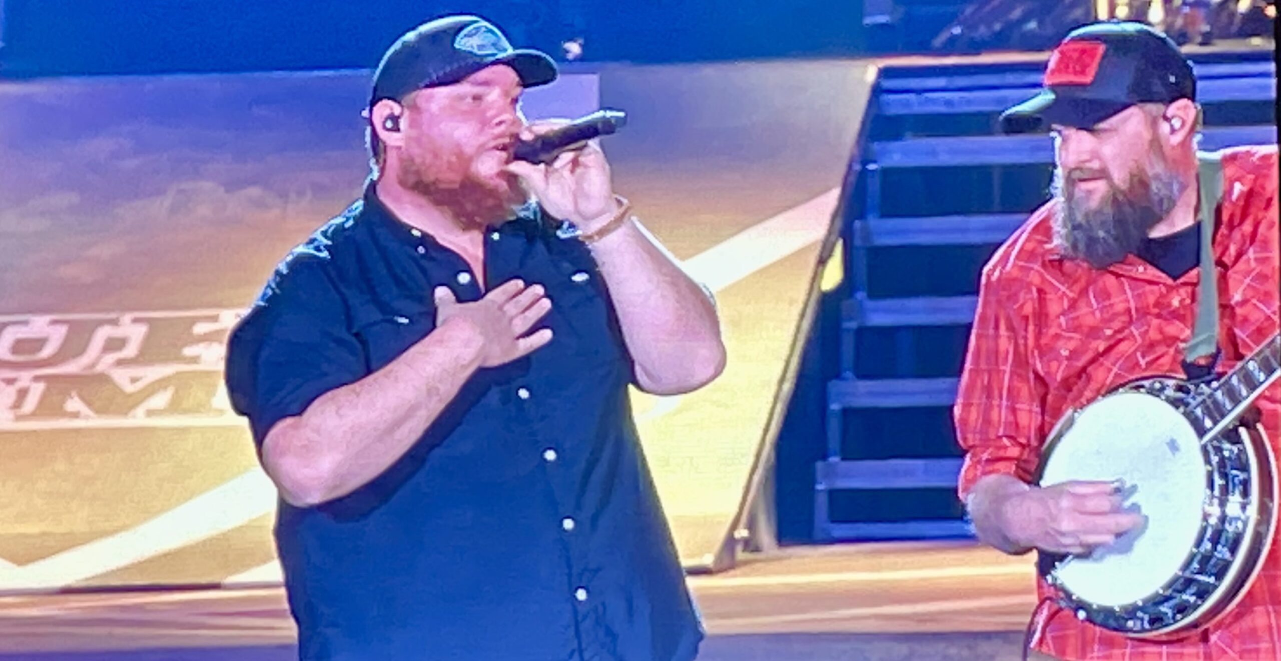 Luke Combs – Hits the road for 38 more stops on his world tour which kicked off Saturday at his only Texas stop. (Photo by Courtney Dabney)