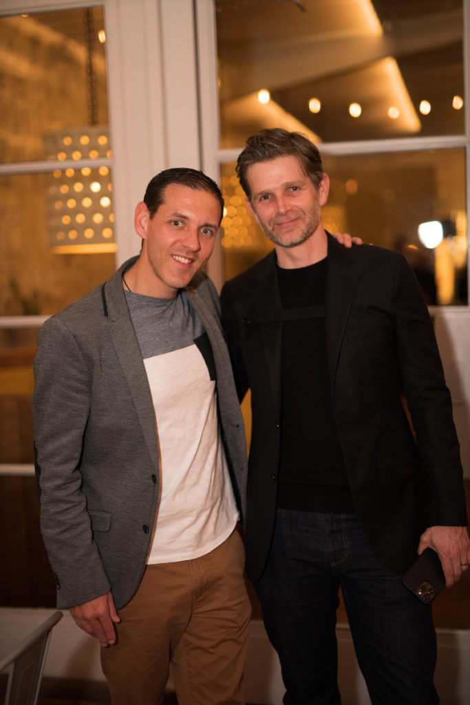 Maxime Larquier (COO of Atelier Crenn), Simon Kendall (COO of Dior Coutoure) (Photo by Sheryl Lanzel)