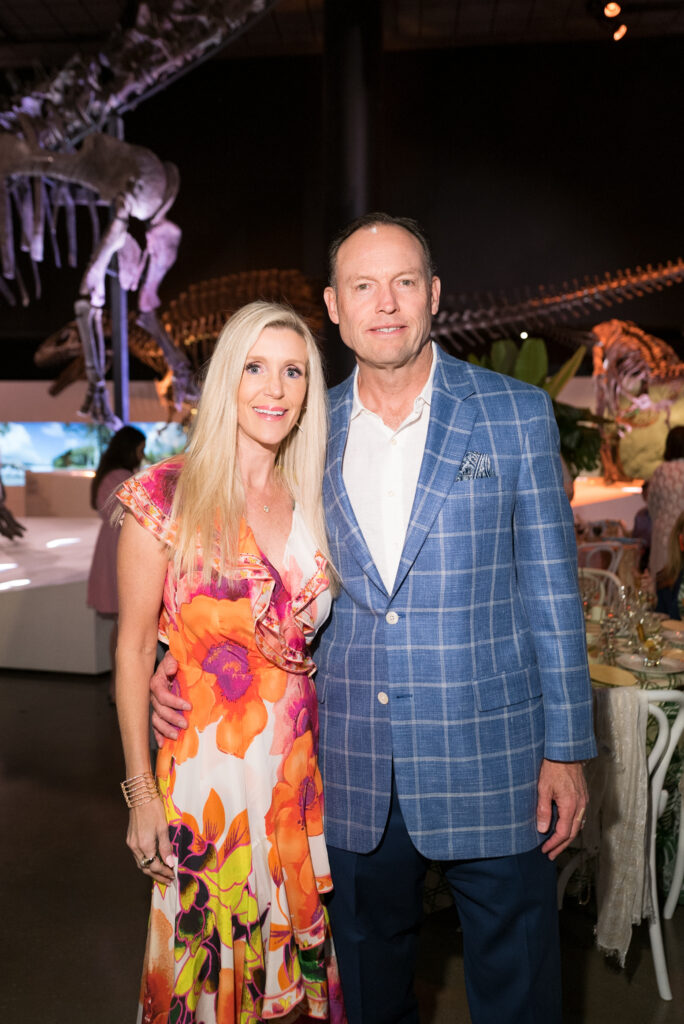 Michelle & Alan Smith at the Houston Museum of Natural Science 'Sunset Soirée' (Photo by Daniel Ortiz)