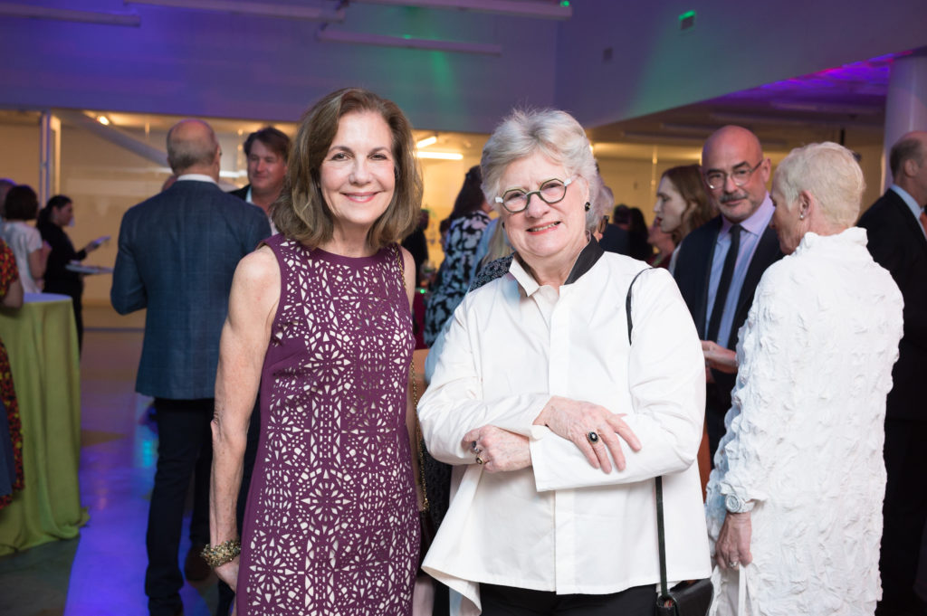 Jereann Chaney, Bettie Cartwright at Moody Center for the Arts' A Dinner for the Moody  (Photo by Daniel Ortiz)