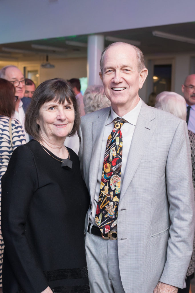 Leslie & Brad Bucher at Moody Center for the Arts' A Dinner for the Moody  (Photo by Daniel Ortiz)