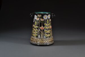 The Olde Fashioned Garden Pylon Vase is an example of the art you can find at The Woodlands Waterway Arts Festival.