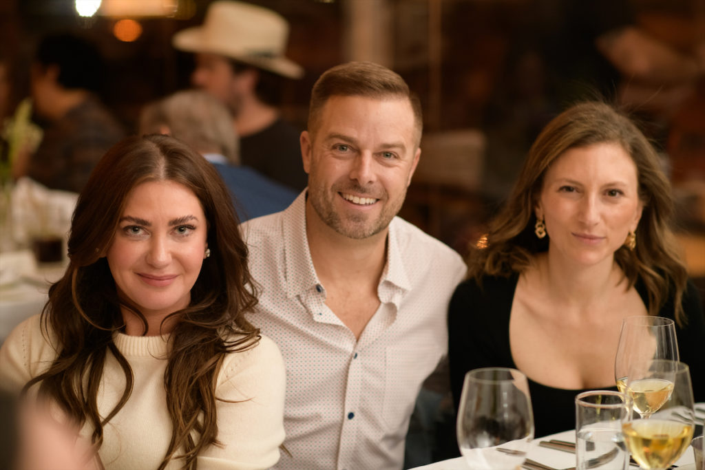 Rochelle Gores, Jon Porter, Sarah Calodney (Photo by Sheryl Lanzel)