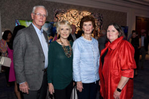 James Ellis, Gay Ellis, Sandra Estess, Linda Vorhies (Photo by Kristina Bowman)