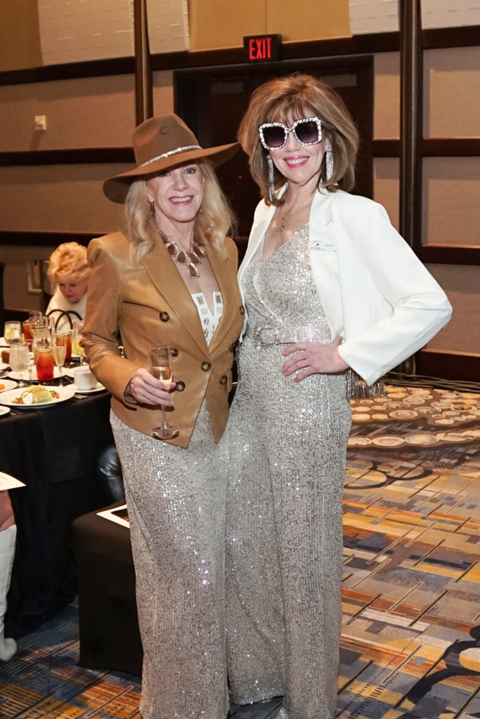Carol Coale, LaJuana Rodriguez at the Houston Livestock Show and Rodeo Trailblazers Awards luncheon. (Photo by Houston Livestock Show and Rodeo)
