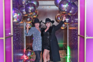 Kim Schillaci Phillips, Kensley Phillips at the Houston Livestock Show and Rodeo Trailblazers Awards luncheon. (Photo by Houston Livestock Show and Rodeo)