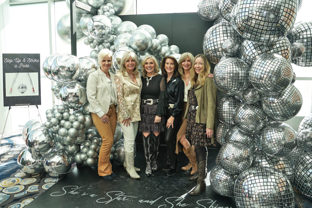 Renata DeMoes, Gretchen Gilliam, Karen D. Remmington, Cindy Seligmann, Gloria Brady, Diana W. Hammett at the Houston Livestock Show and Rodeo Trailblazers Awards luncheon. (Photo by Houston Livestock Show and Rodeo)