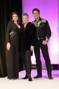 TB 2023 Trailblazer Chariman Janeen Comer, Tamara Bonar, Lenny Matuszewski (Photo by Houston Livestock Show and Rodeo)