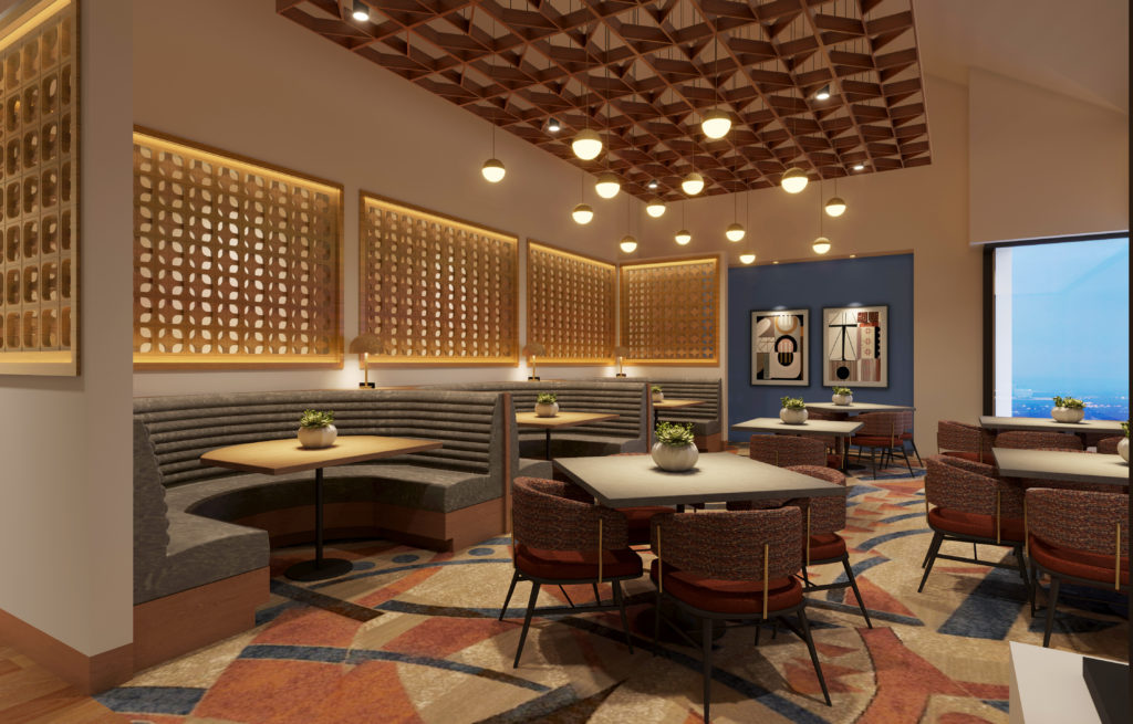 "The club has every small touch," Jorjadze says. "It's a gem in the city where you can entertain and celebrate." (Rendering courtesy of Thiel & Thiel)