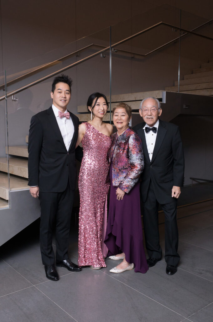 Robert & Jaewon Gondo, honorees Kathy & Glen Gondo at Asia Society Texas’ Tiger Ball. (Photo by Daniel Ortiz)
