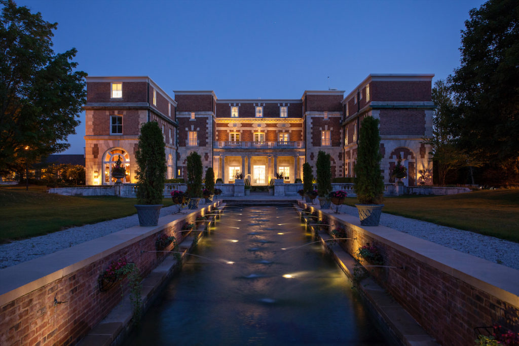 The Bellefontaine Mansion in Lenox, Massachusetts, which houses Canyon Ranch. (courtesy of Canyon Ranch)
