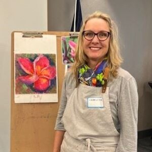 Carolina Dalmas is an Argentinian born artist now living in The Woodlands. She is one of the Emerging Artists showing in The Woodlands Waterway Arts Festival.