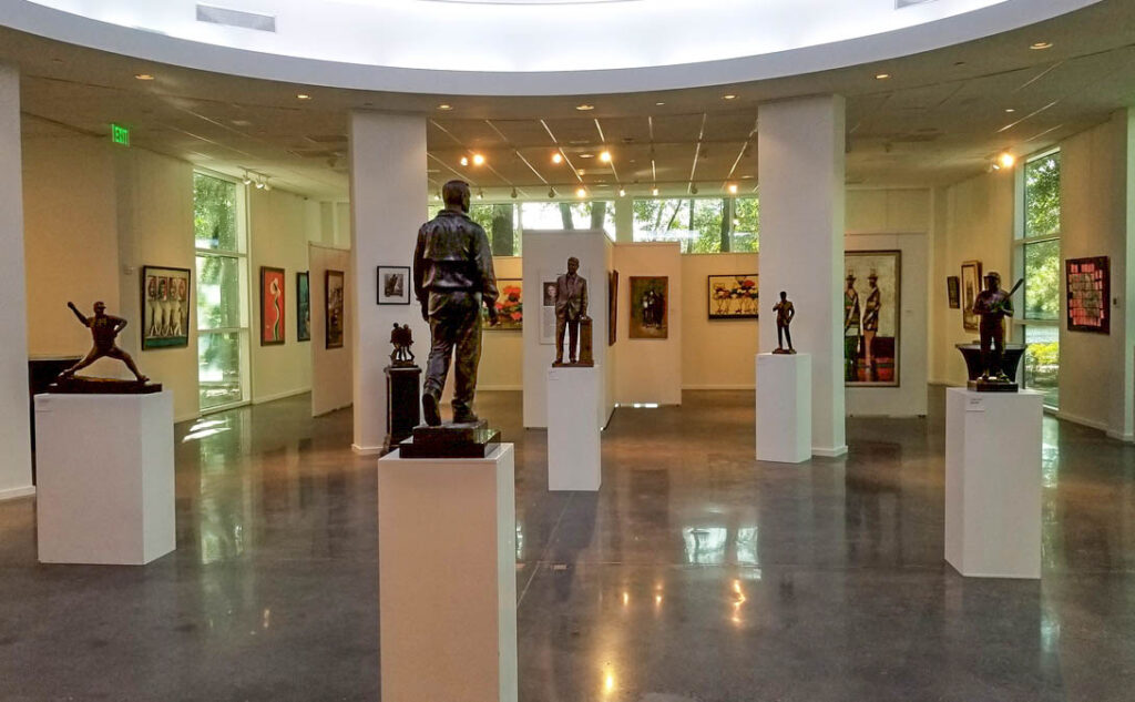 Glade Cultural Center in The Woodland is an unexpected art haven.