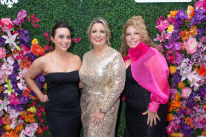 Winter Ball chairs Wendy Kovich, Kathy Crosby, Catherine Rowley made an impact at the Winter Ball. (Photo by Jacob Power)