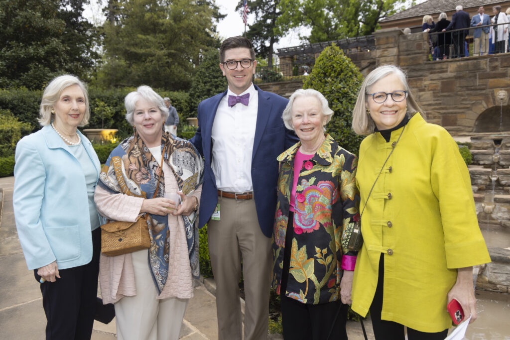 Brooke Lively, Nancy Hallman, Patrick Newman, Mary Lynn Garrett, and Mauri Reynolds. (Photo by Ellman Photography)