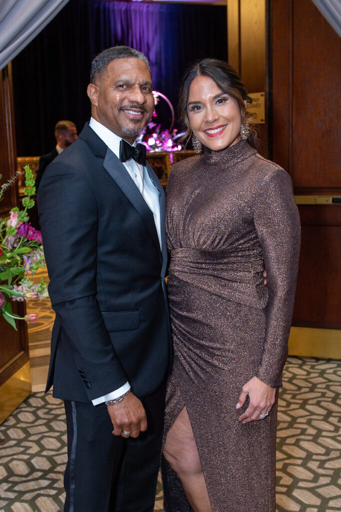 Chris and Carla Rideaux at the Winter Ball (Photo by Jacob Power)