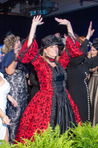 C.C. Ensell at the Alley Ball (Photo by Priscilla Dickson and Jacob Powers)