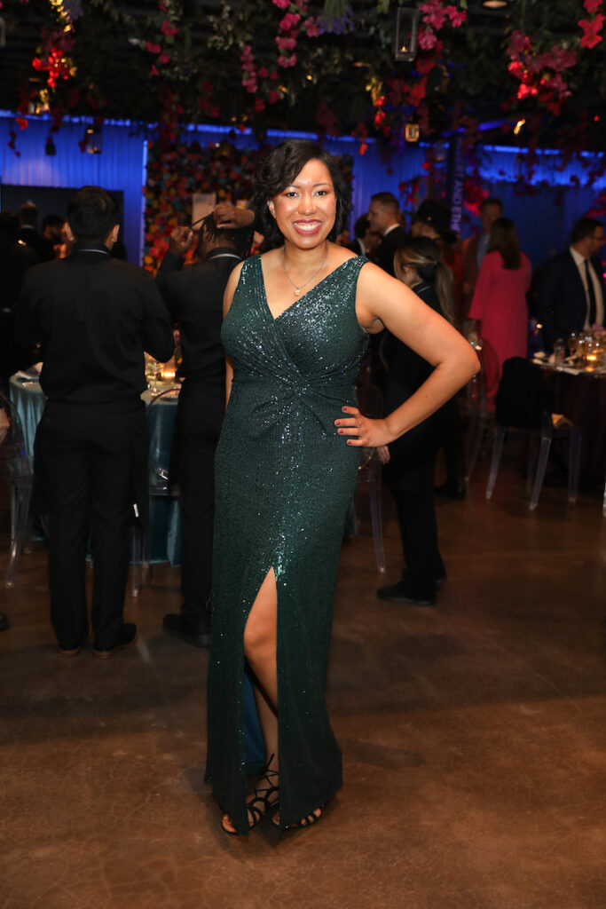 Deborah Boone at Stages Gala at The Gordy. (Photo by Priscilla Dickson)