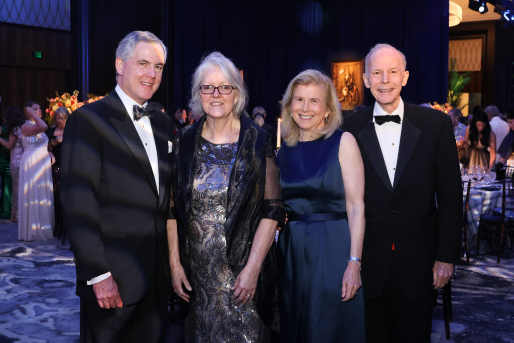 Craig & Angela Jarchow, Eloise & Stephen Brice at the Alley Ball (Photo by Priscilla Dickson and Jacob Powers)